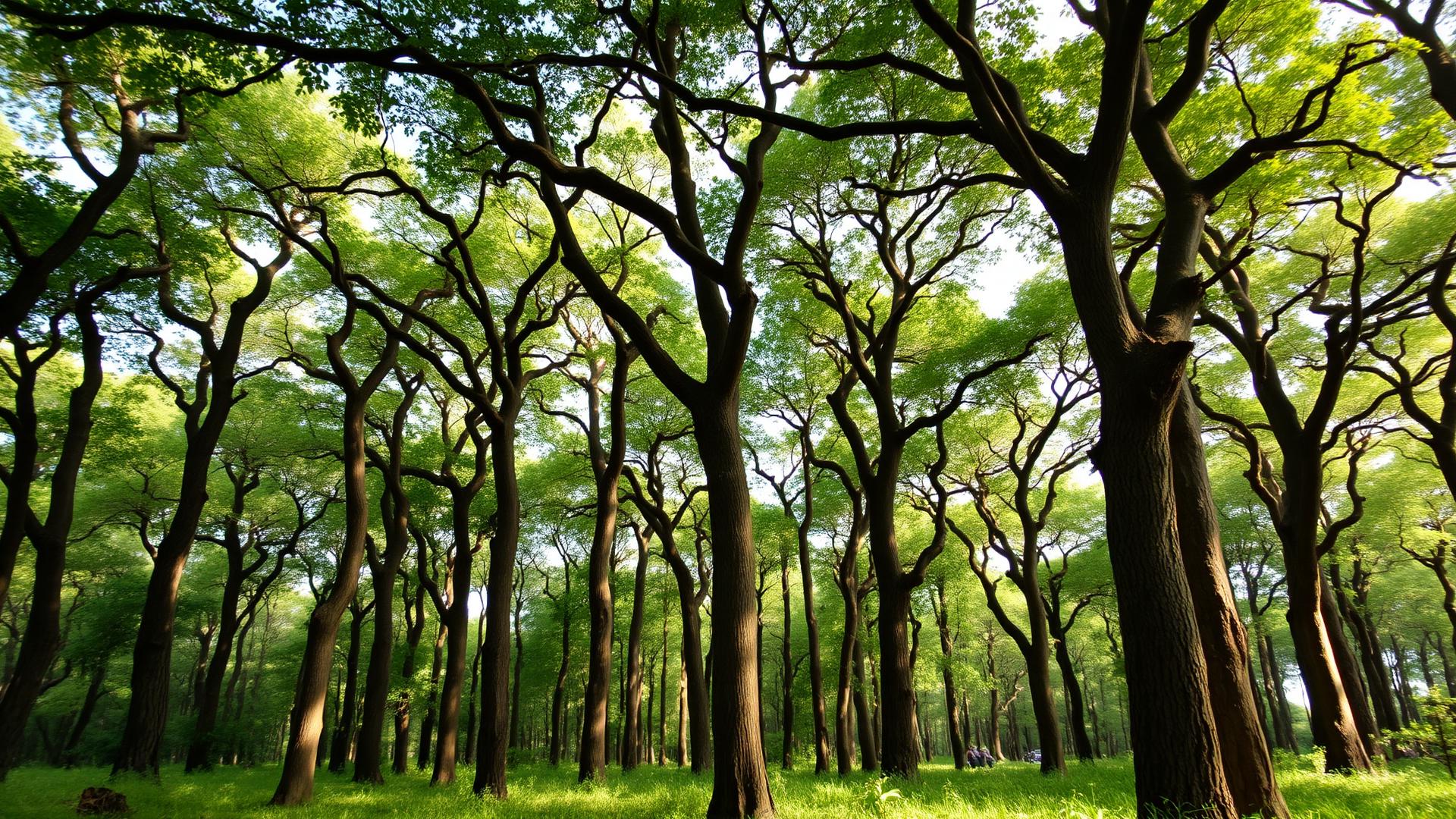 Floresta gerida de forma sustentável